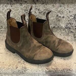Blundstone Kids Tan Leather Boots